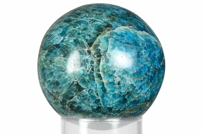 Bright Blue Apatite Sphere - Madagascar #367062